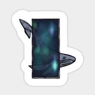 Space Whale Sticker